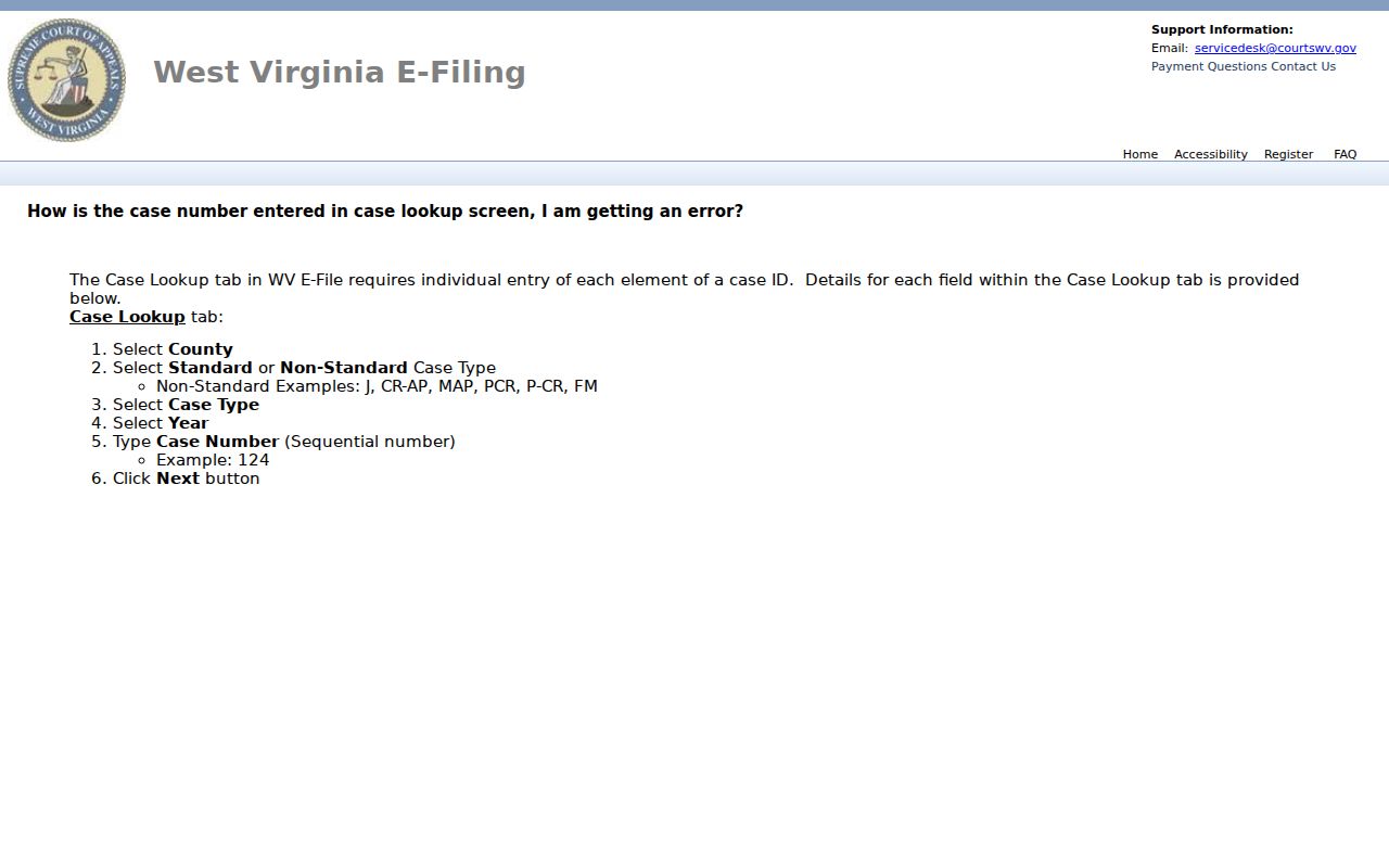 Roane County criminal docket E-File case number lookup