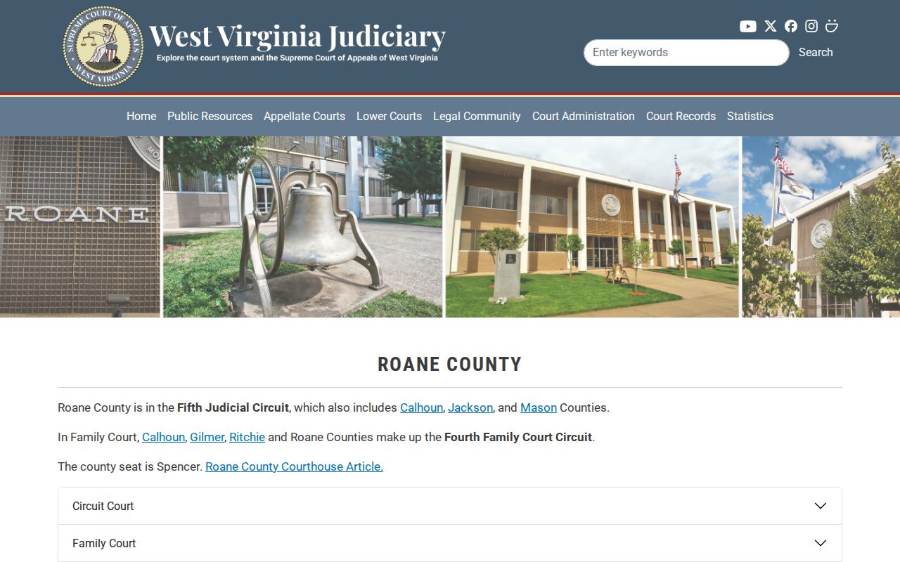 Roane County civil court docket office contacts